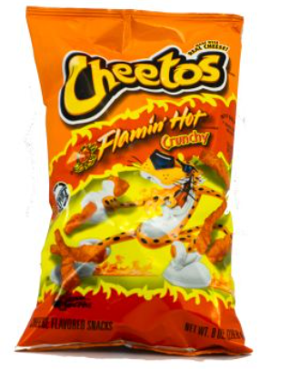 Cheetos Flamin Hot Crunchy 226 g