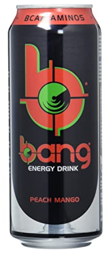 bang Energy Drink Peach Mango