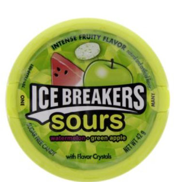 Ice Breakers Sours Fruit sugar-free