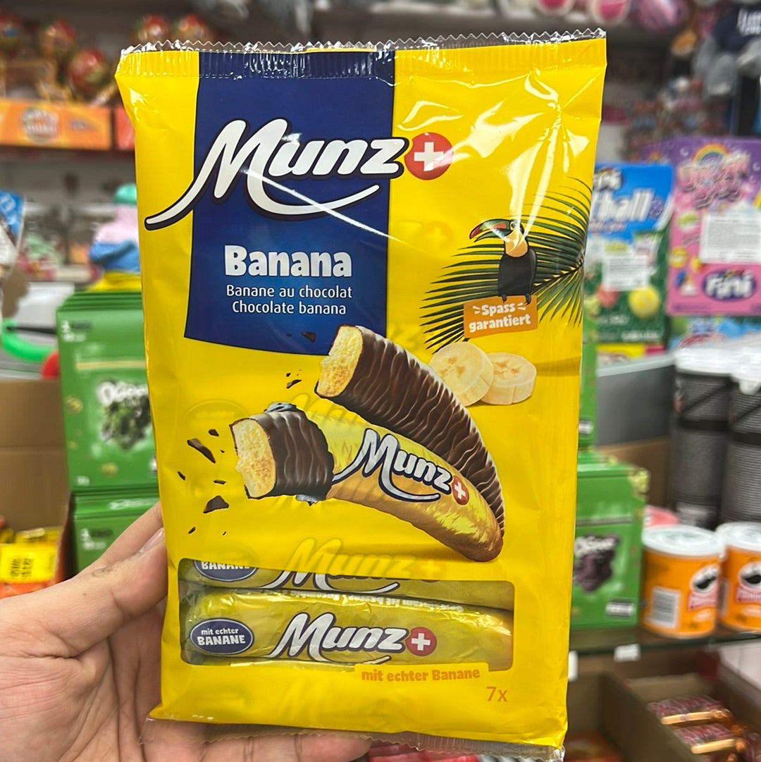 Munz Schoko-Bananen 7x19g