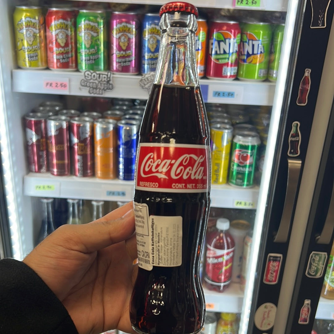 Coco Cola Sweet Rapper Coca Cola Original aus Mexiko 355ml – Sweet Schaffhausen