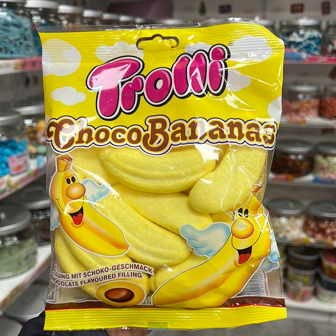 Trolli choco Bananas 150g