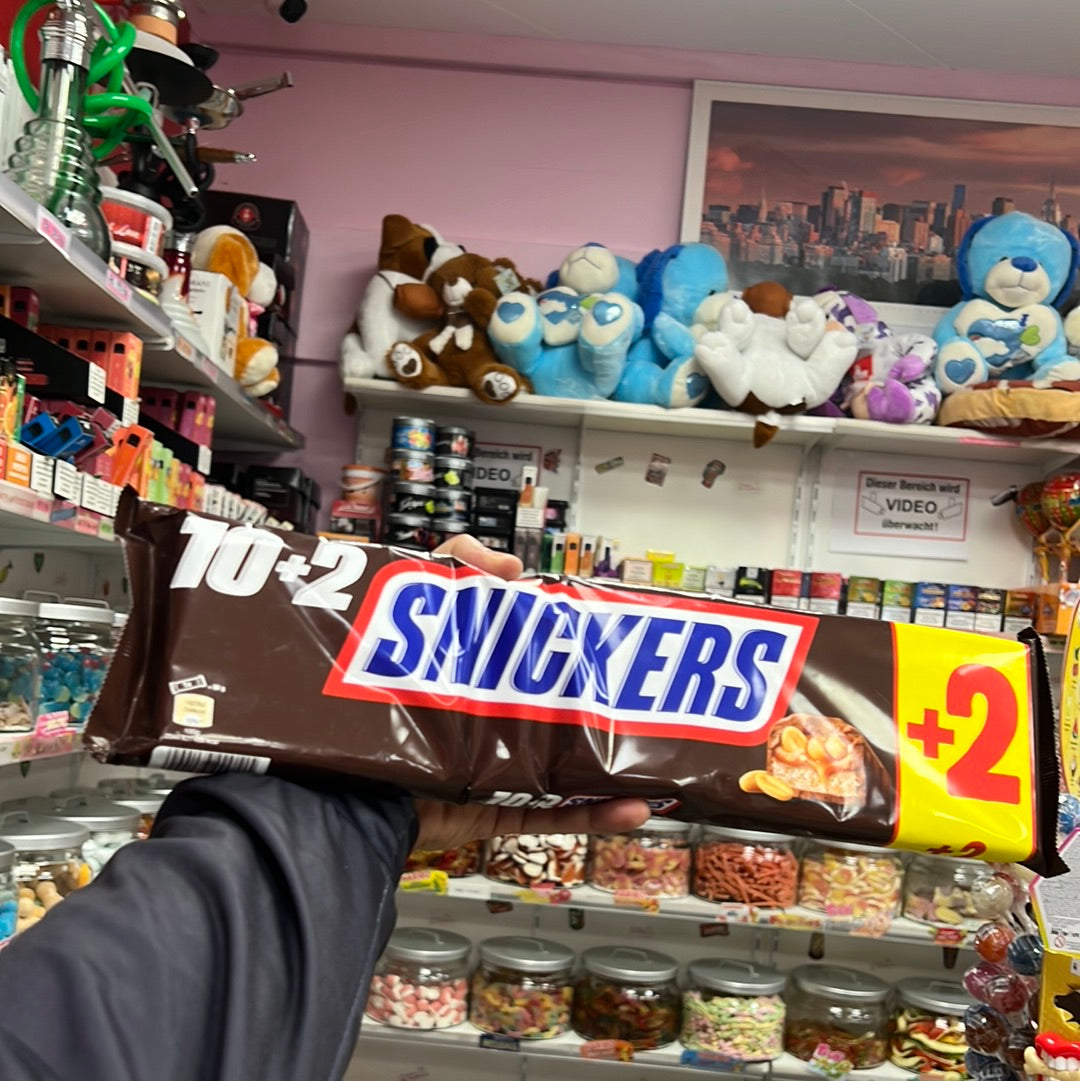 Snickers 10er pack +2 gratis 600g