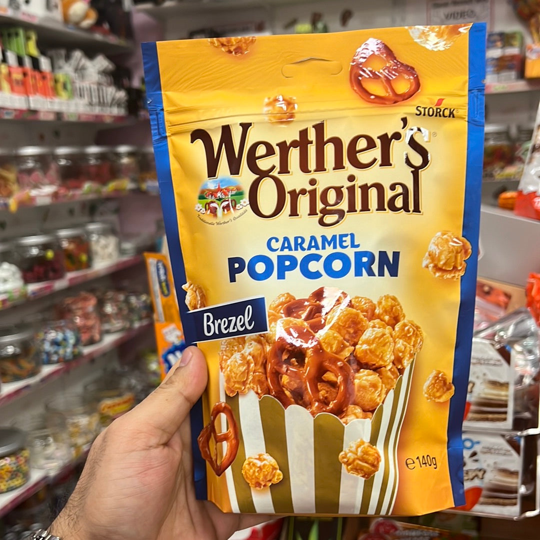 Werther‘s Original Caramel Popcorn Brezel 140g
