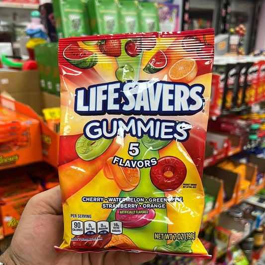 Lifesaver Gummies 5 flavours 198g