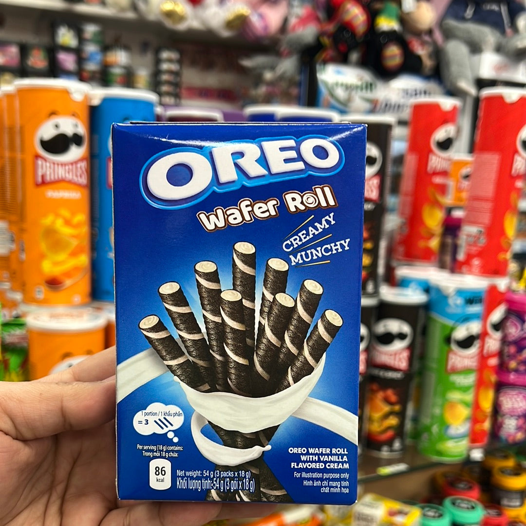 Oreo wafer Rolls vanilla( 54g)