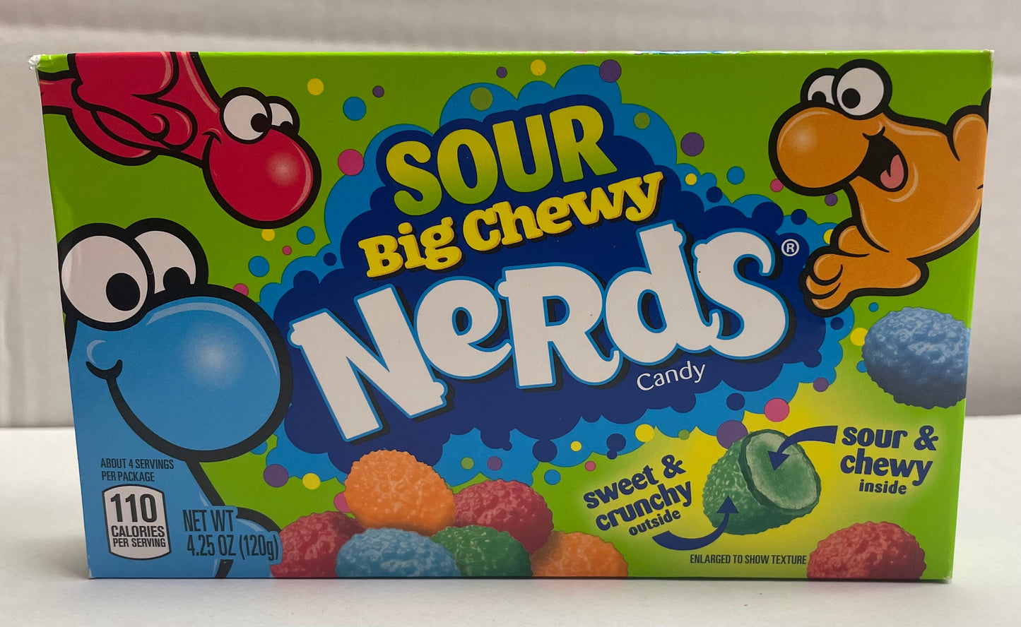 nerds sour big chewy 120 g