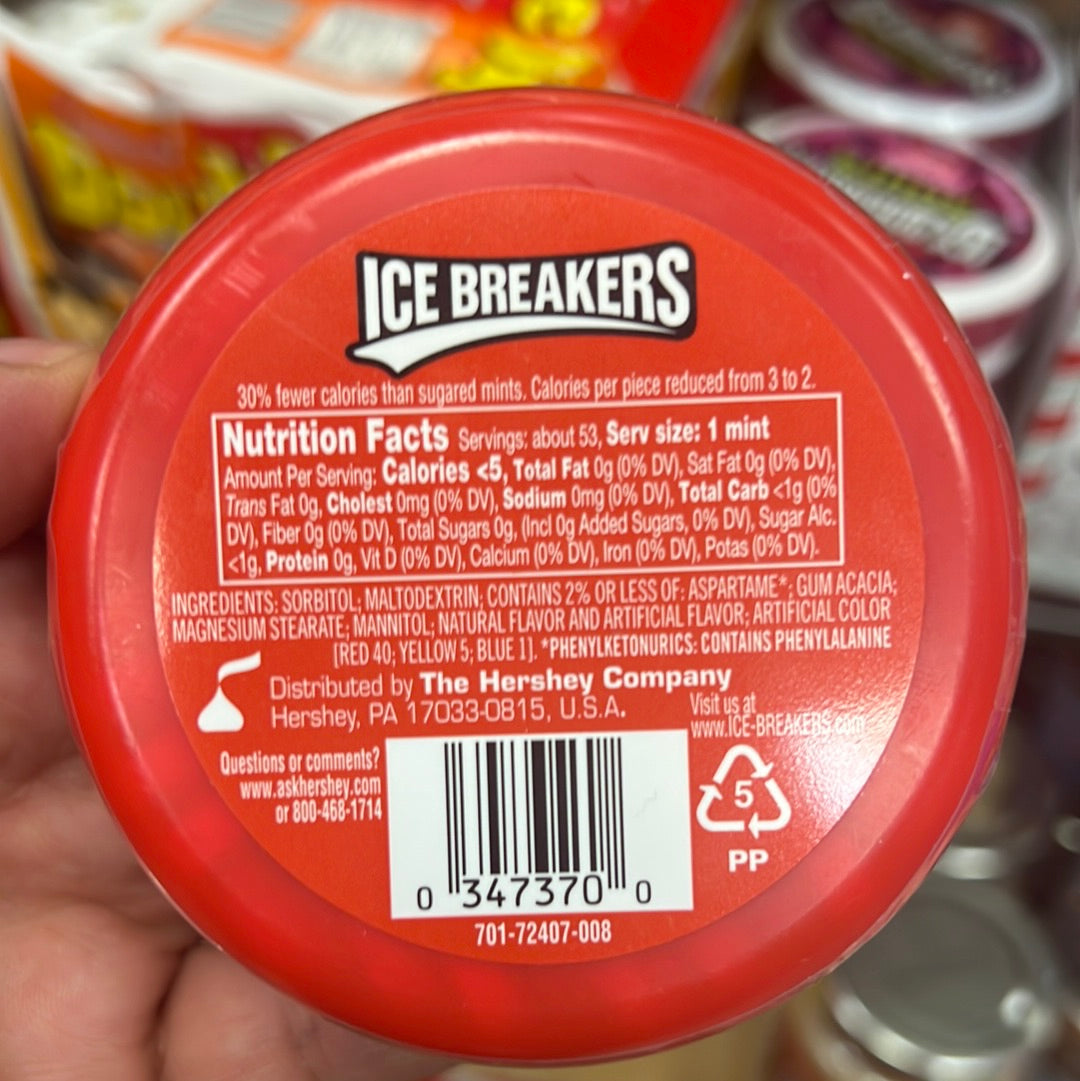 ICE Breakers Candy Cane Mints