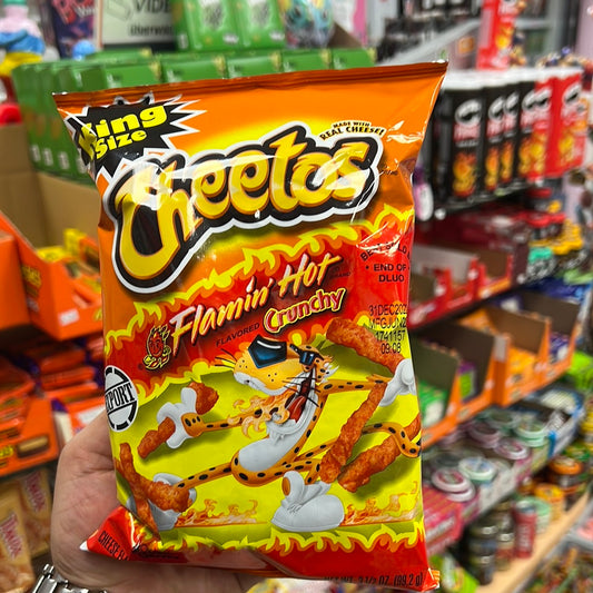 Cheetos Crunchy Flammin Hot 100g