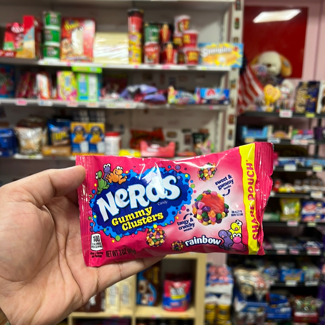 Nerds gummy clusters 141g