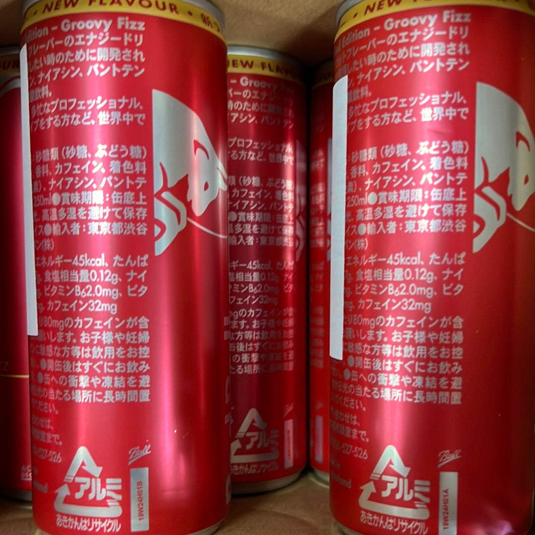 Redbull Red Edition Groovy Fizz 250ml (Japan)