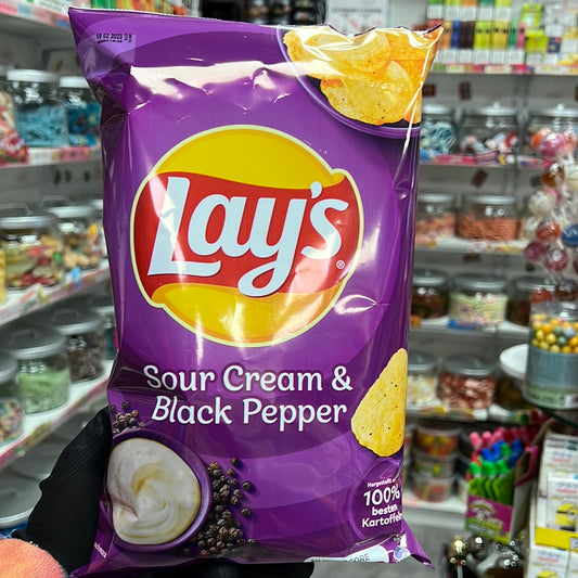 Lay’s sour-Cream & Balck Pepper 150g