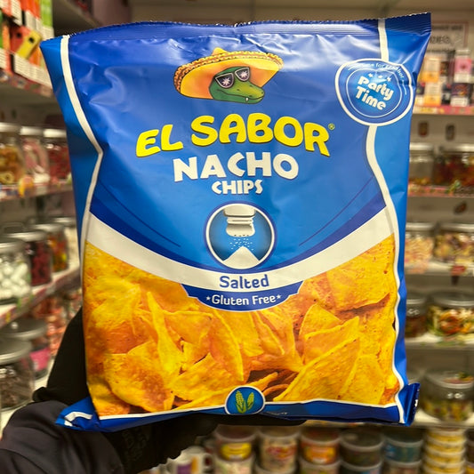 El sabor nacho chips salted 225g