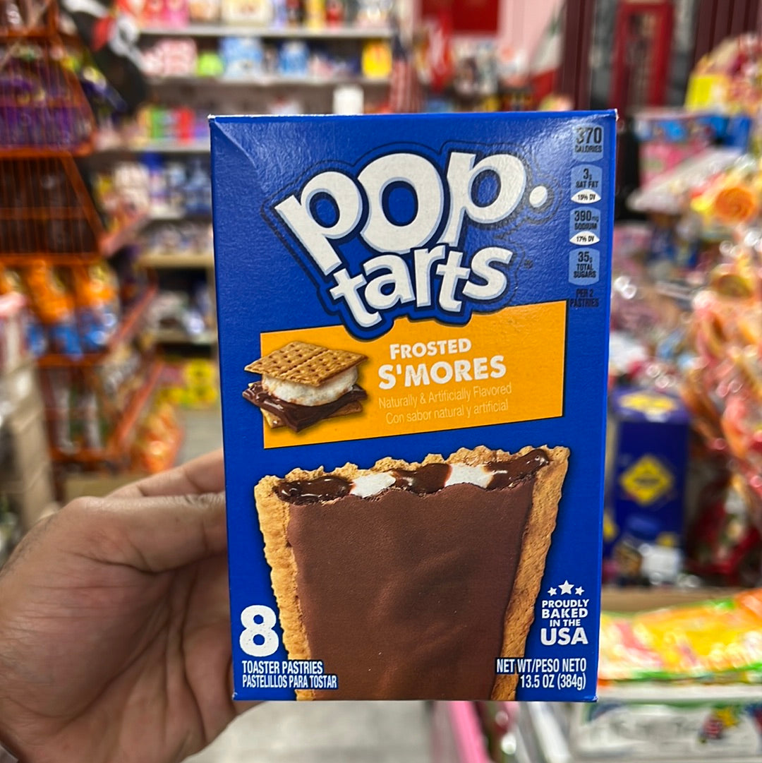 Kellogg‘s Pop Tart Frosted S‘mores 8 Stuck 384g – Sweet Schaffhausen