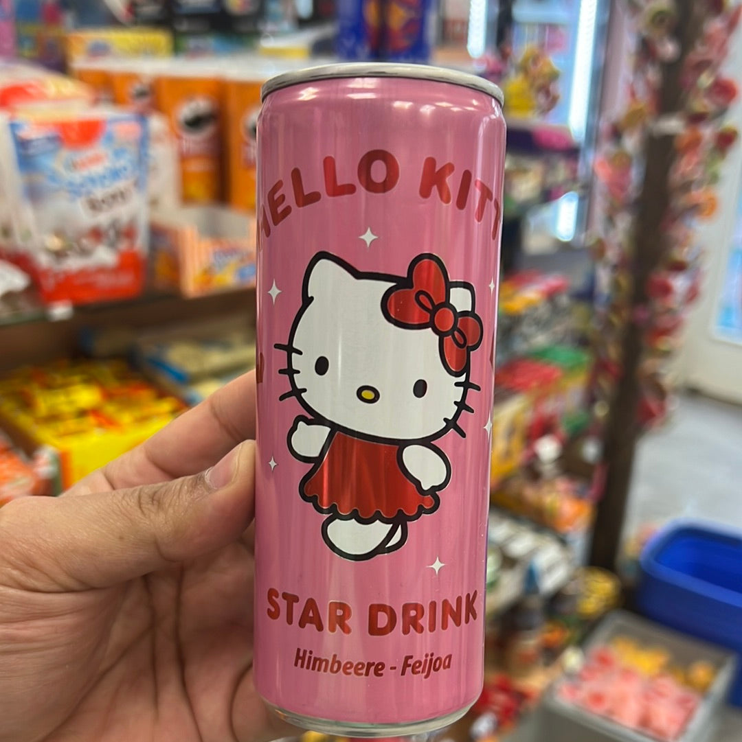Hello Kitty Star Drink Himbeere Dose 250 ml Österreich 🇦🇹