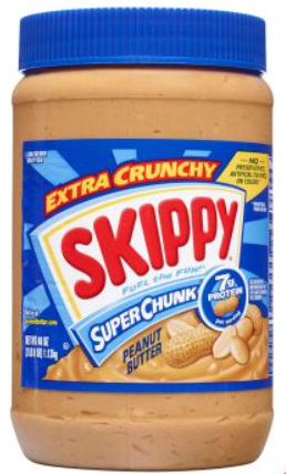 Skippy Extra Crunchy Peanut Butter Super Chunk