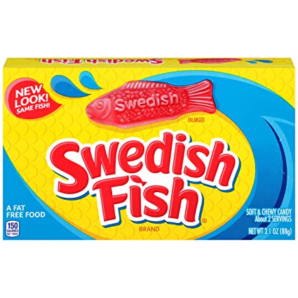 Swedish Fish Theater Box 100gr